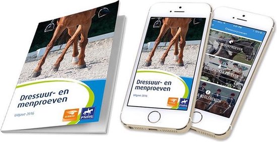 Dressuur- en menproeven KNHS 2016 - cover