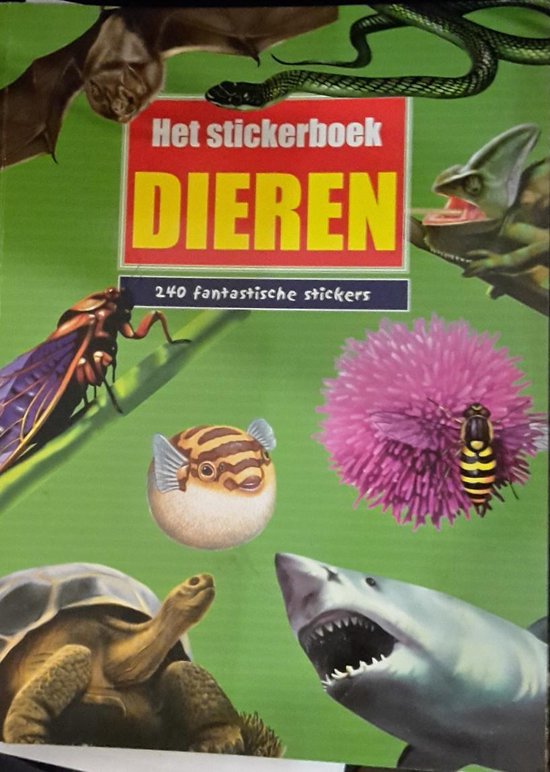 Stickerboek dieren