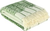 MOST wollen plaid Varen - 100% NZ wol - Groen