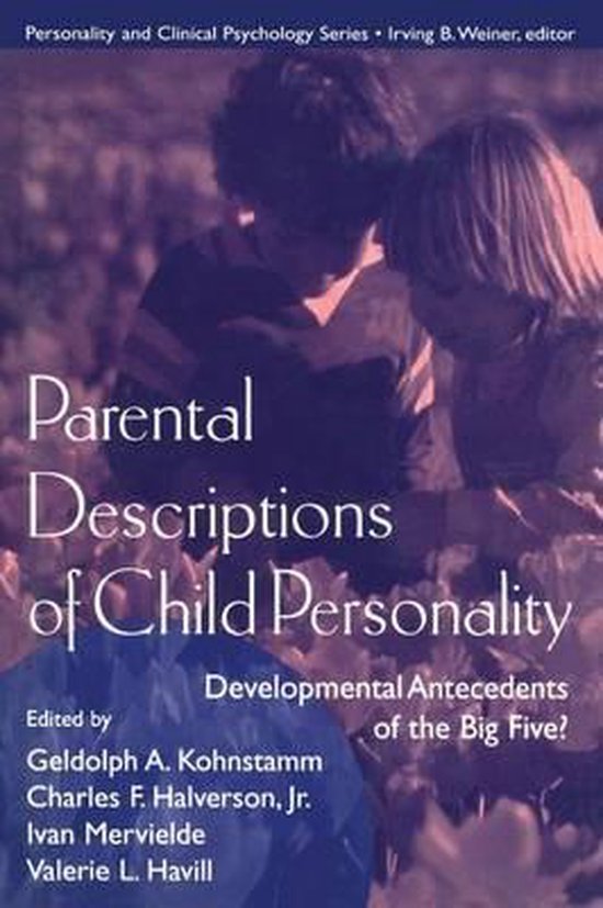 Parental Descriptions of Child Personality - cover