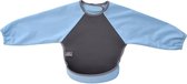 Bibetta mouwslab - Met Mouwen - grijs / licht blauw