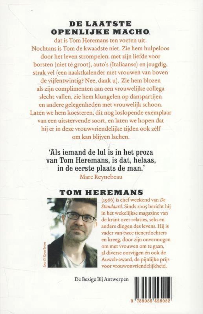 De belevenissen van een macho, Tom Heremans 9789085425052 Boeken bol afbeelding