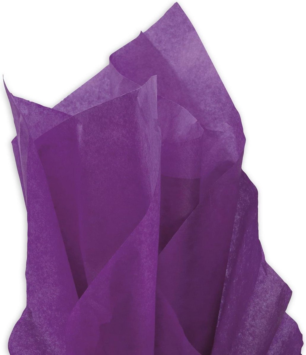 Zijdepapier Paars  - 50 x 75cm - 17gr - 240 stuks - vloeipapier