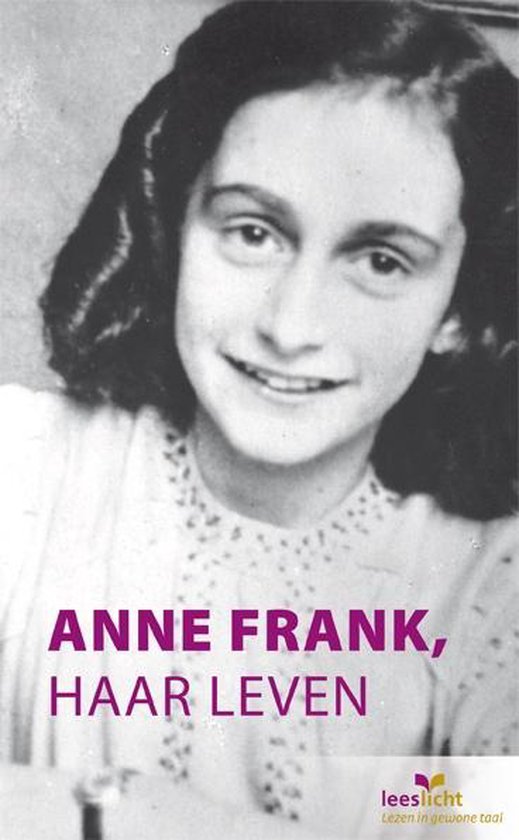 Cover van het boek 'Anne Frank, haar leven' van Marian Hoefnagel