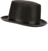 WELLY INTERNATIONAL - Zwarte hoge hoed voor volwassenen - Hoeden > Hoge hoeden