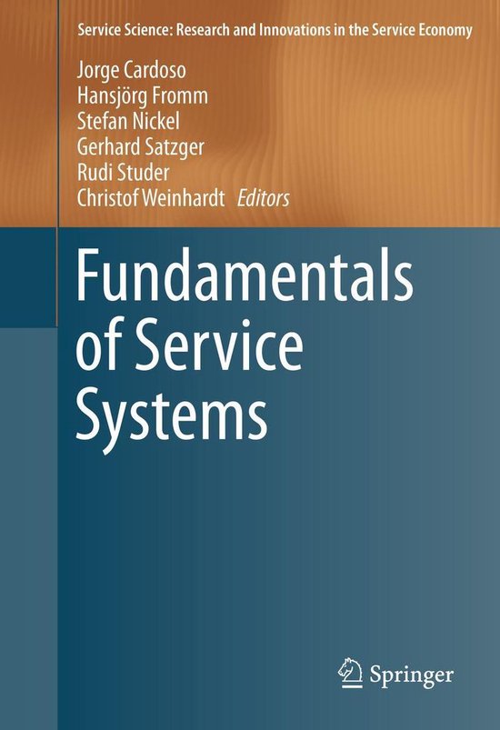 Computer Science (R0) - Fundamentals of Service Systems - cover