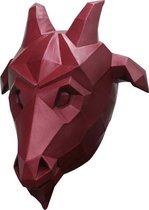 Latex masker 'Low Poly Goat'