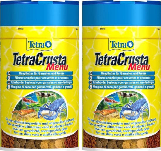 Tetra crusta voor garnalen en kreeften 100 ml - 2 stuks