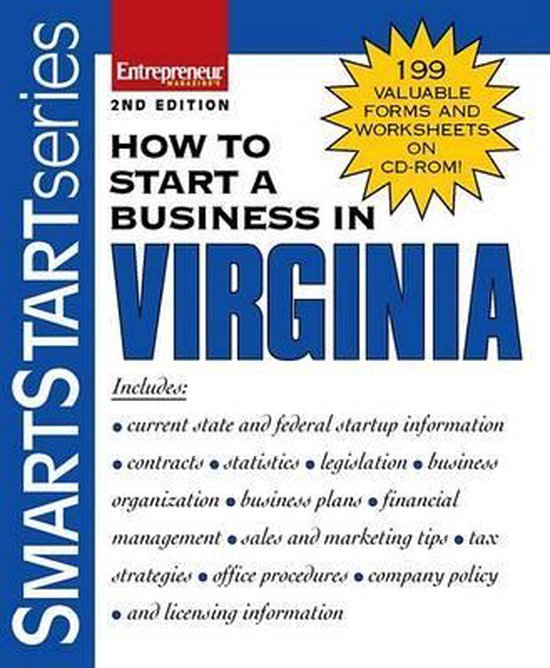 How to Start a Business in Virginia 9781599180670 Entrepreneur