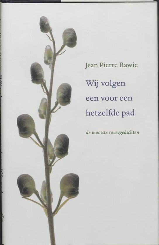 Cover van het boek 'Wij volgen een voor een hetzelfde pad' van Jean Pierre Rawie