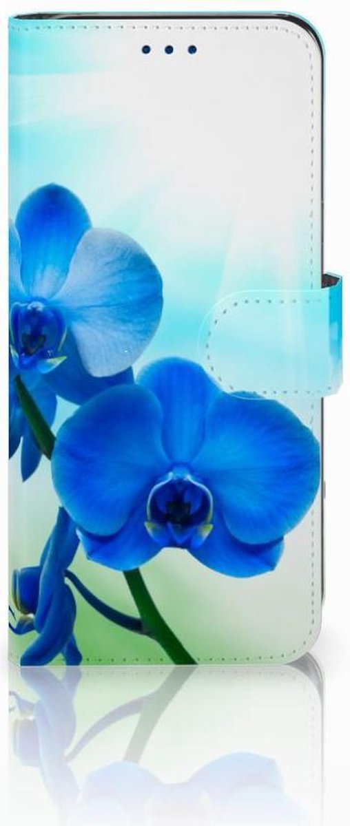 Samsung Galaxy S8 Hoesje Orchidee Blauw - Cadeau voor je Moeder