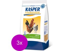 3x Kasper Faunafood Legkorrel 4 kg