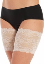 MAGIC Bodyfashion Be Sweet To Your Legs Lace Dijenbanden - Ivory - Maat M