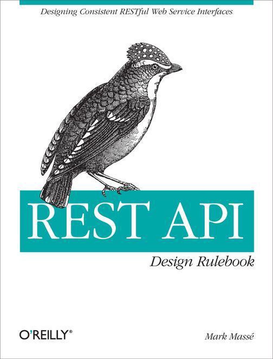 Omslag van REST API Design Rulebook
