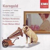 Franz Welser-Most - Korngold Symphony In F Sharp/