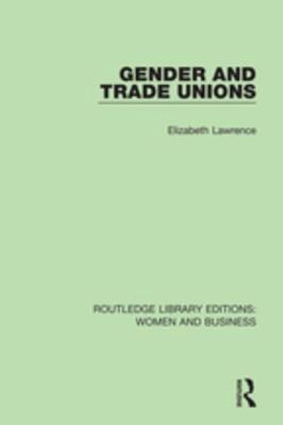 Routledge Library Editions: Women and Business - Gender and  ... - cover
