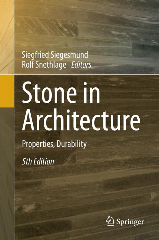 Earth and Environmental Science (R0) - Stone in Architecture - cover