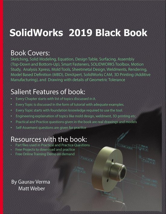SolidWorks 2019 Black Book - cover