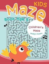 Kids Maze Book Age 6