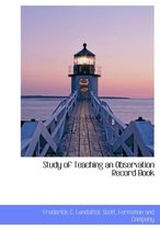 Study of Teaching an Observation Record Book