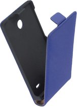 Lelycase Lederen Blauw Flip Case Cover Hoesje Nokia X