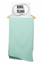 Pure Baby Love ring sling Mint - ringsling - Draagdoek - Blauw