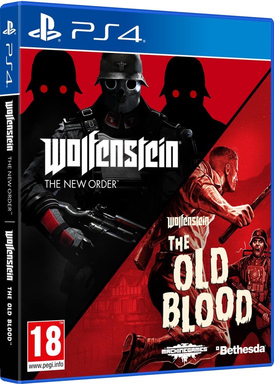 Wolfenstein: The New Order + Wolfenstein: The Old Blood - PS4 - Wolfenstein Tno The Old Blood Ps4