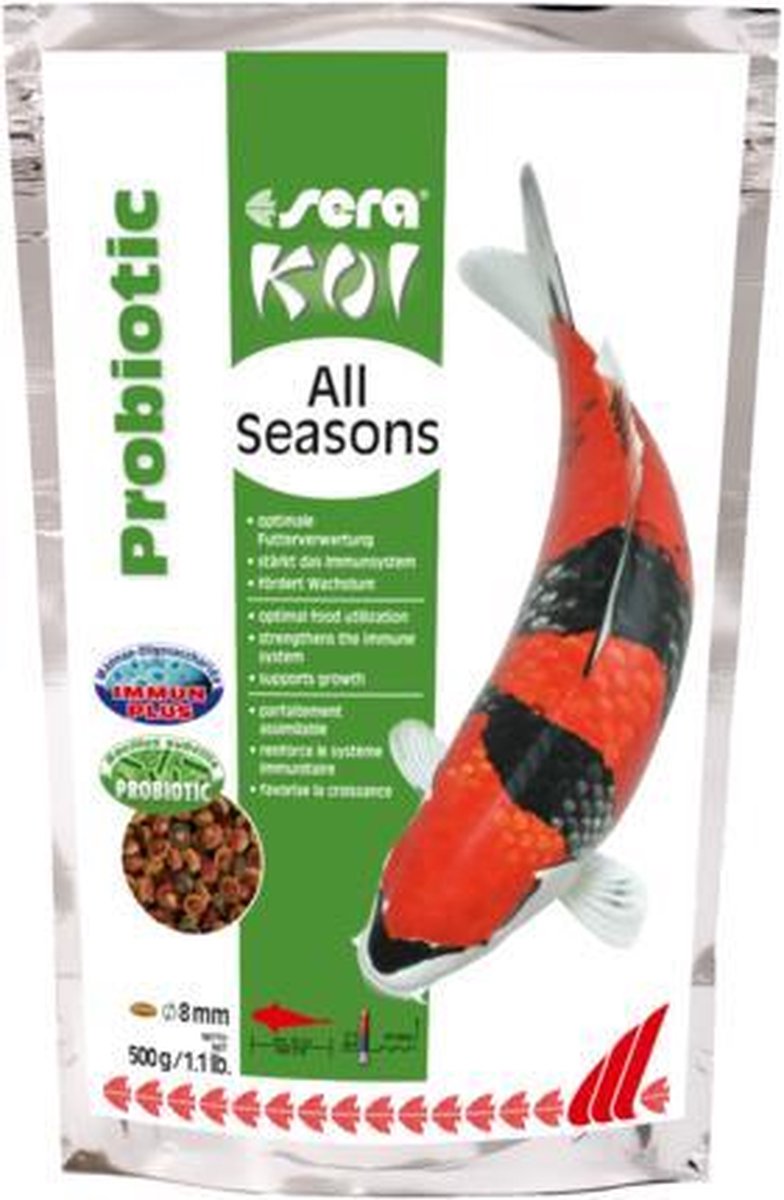 Sera Koi All Seasons Probiotic 500g - Vijvervissenvoer