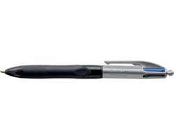 BIC Balpen 4 Colours Grip Pro - 1 Stuk - Punt 0.4 mm