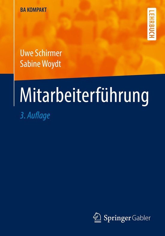 Business and Economics (German Language) - Mitarbeiterführu ... - cover
