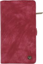 Caseme - iPhone Xs Hoesje - Uitneembare Portemonnee Vintage Rood