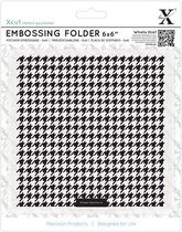 6 x 6' Embossing Folder - Dogtooth Pattern