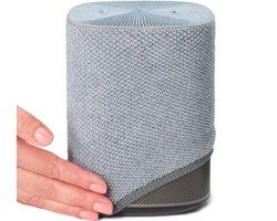 Soundskins – Luxe textielhoes / Luidsprekeraccessoire – Compatibel met Sonos One (SL) – Lichtblauw
