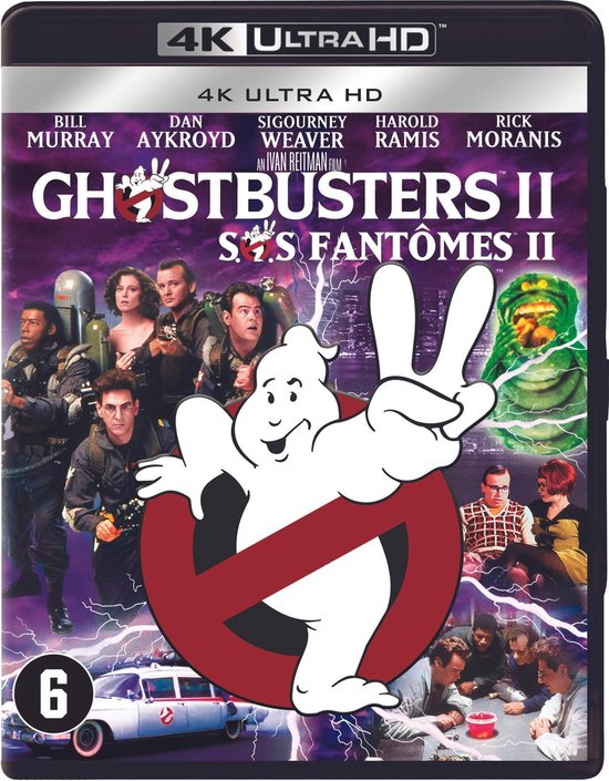 Ghostbusters Ii 4k Ultra Hd Blu Ray Ernie Hudson Dvds 