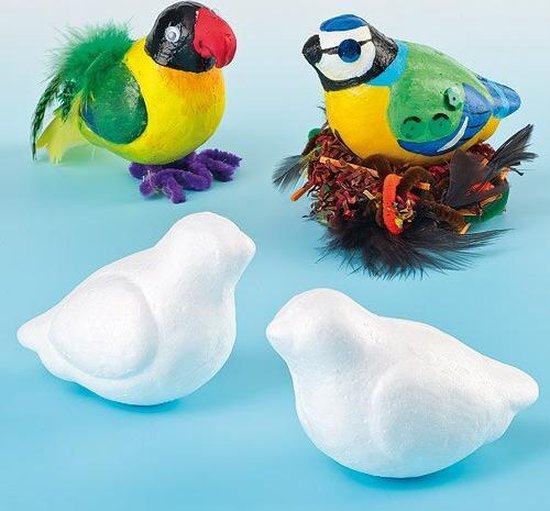Caroline gehandicapt Ontstaan Vogels van polystyreen (10 stuks per verpakking) | bol.com