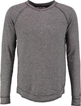 Garcia long fit zachte grijze dunnere sweater Maat - XXL