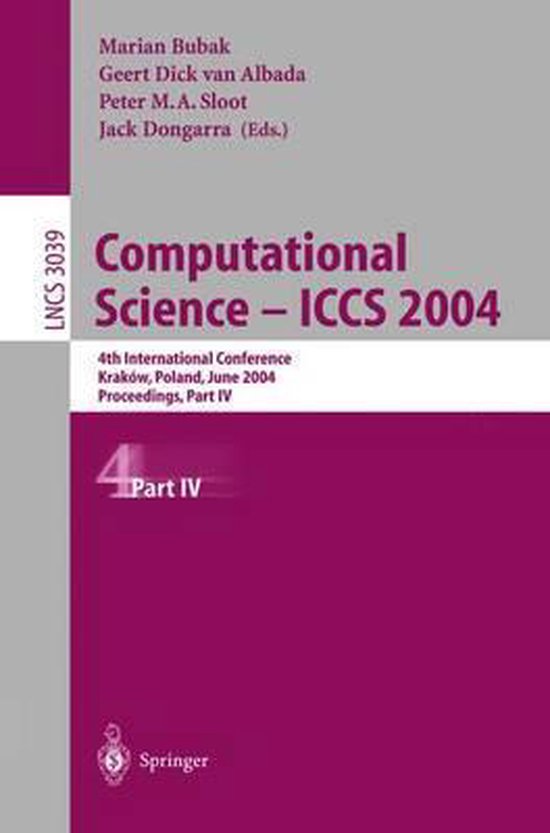 Computational Science Iccs 2004