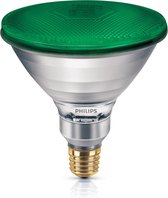 Philips Incandescent reflector lamp 80 W E27 cap Green Incandescent reflector bulb E