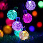 Bera L. Kerstballen - Tuinverlichting op zonne energie - Solar tuinverlichting - Kerstverlichting - ø2,4cm RGB - 9.5 meter - 50 leds -8 modellen - IP65 Waterdicht - Buiten/binnenverlichting - Feesten - Terras - Bomen - Bruiloften