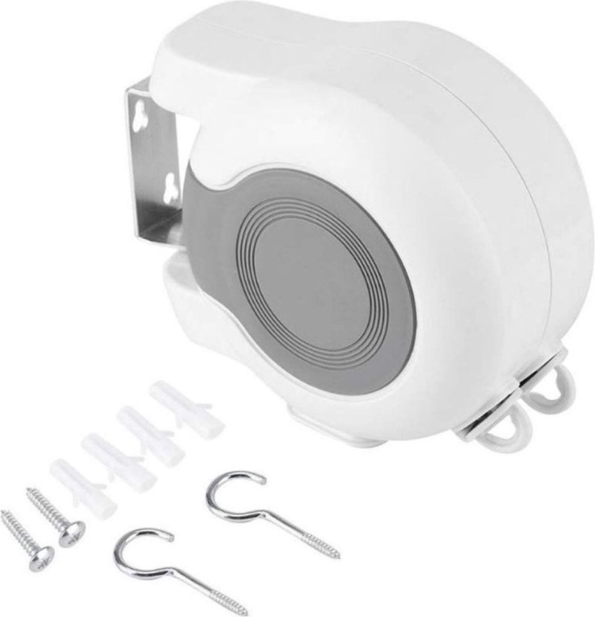 Goedkoopste Proud Essentials Waslijn Uittrekbaar - Uittrekbare Waslijn - Waslijndraad voor Binnen & Buiten - 26 meter - Drooglijn - Alternatief Wasrek