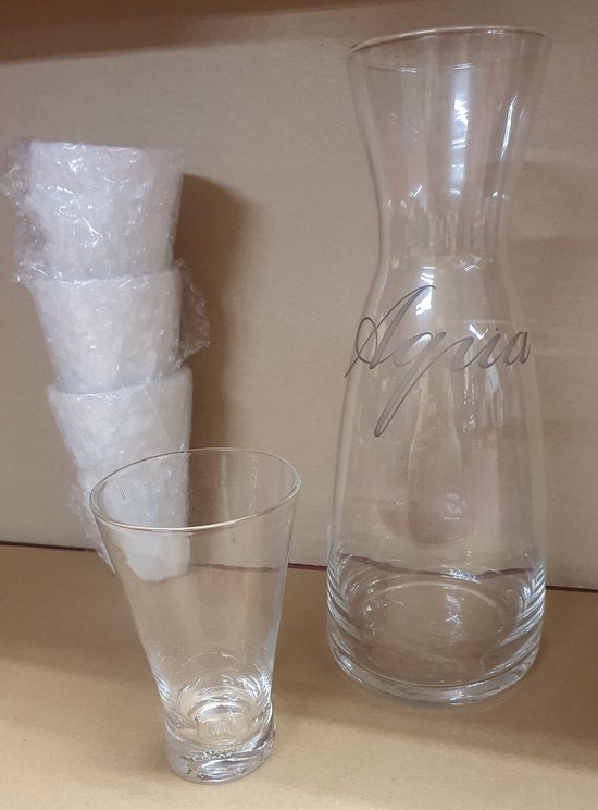 Raya Fles Blauw 1L - Cosy Home Shop