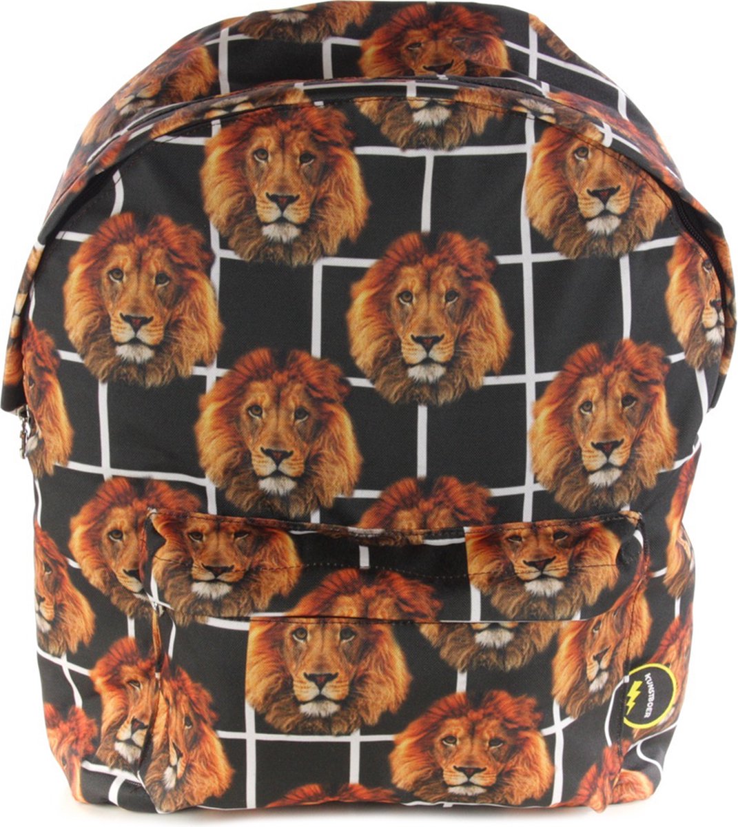 Kunstboer Rugzak XL Hello Lion - Leeuw