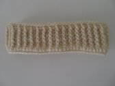 Baby / Kinder Haarband - haarband - oorwarmer - winter - 2 maanden - beige - ( handgemaakte Sweet Baby Bedstraw )