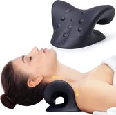 Neckstretcher - Nek Massage Kussen - Massage voor Nek - Nek Massage Apparaat - zwart