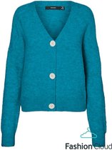 Vero Moda Lefile Ls V-Neck Cardigan BLAUW L