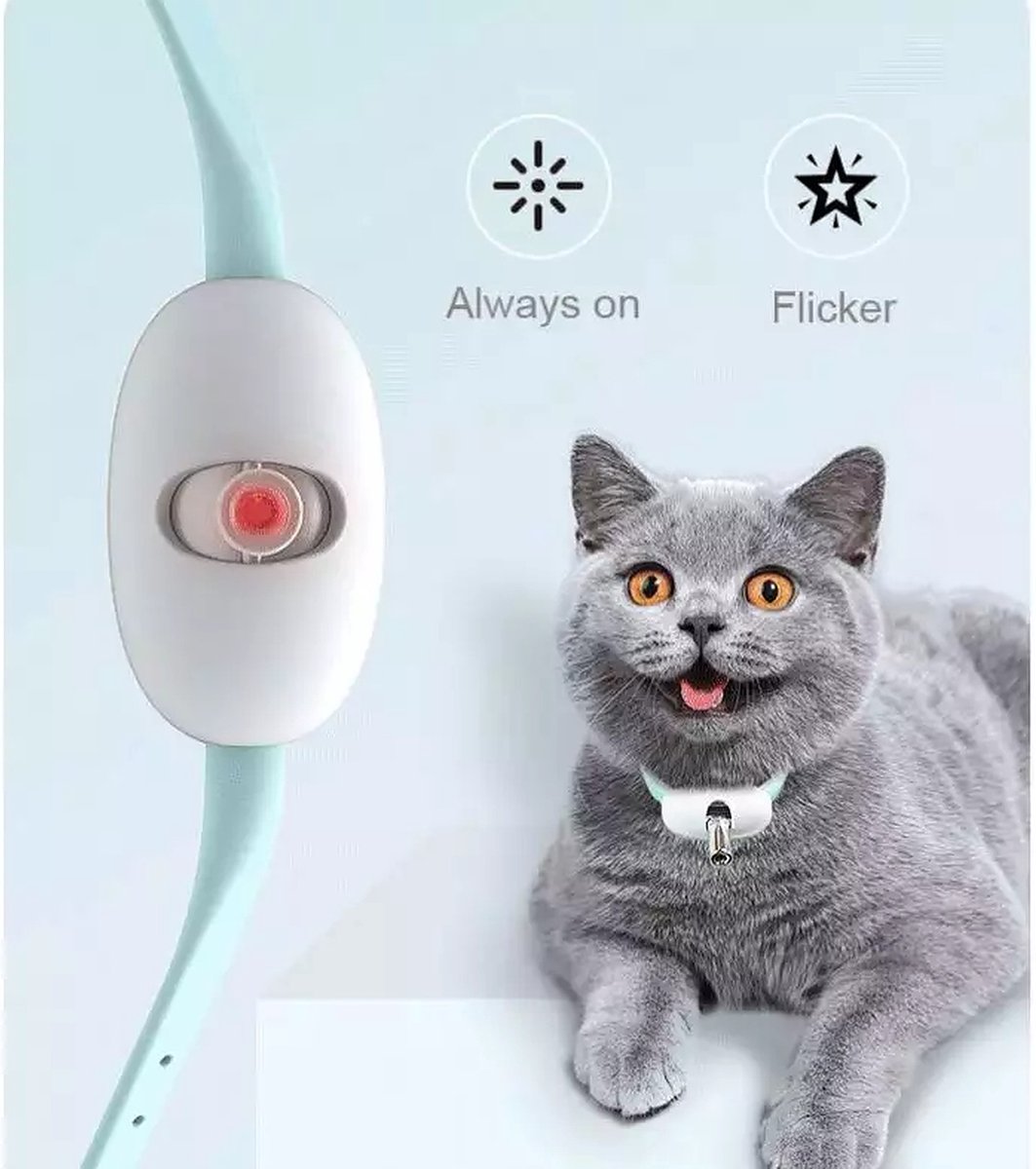 Katten Speelgoed Laser – Wit – Kitten – Kattenlaser – Laserspeelgoed – Kattenspeeltjes – Usb Aansluiting