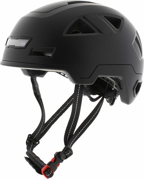 Vito E-City helm mat zwart S/M 55-58 CM voor E-bike / Speed Pedelec / Snorfiets — afbeelding 2
