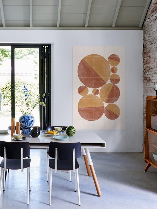 IXXI Burnt Orange Bols - Décoration murale - Abstrait - 80 x 60 cm