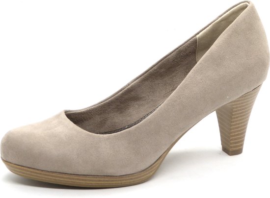 Marco Tozzi Dames Pump - 22411-341 Taupe - Maat 38
