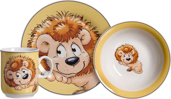 Ritzenhoff & Breker Happy Zoo – Set 5 Tovagliette In Plastica Con Animali: Leone, Coccodrillo, Elefante, Zebra E Fenicottero - 2